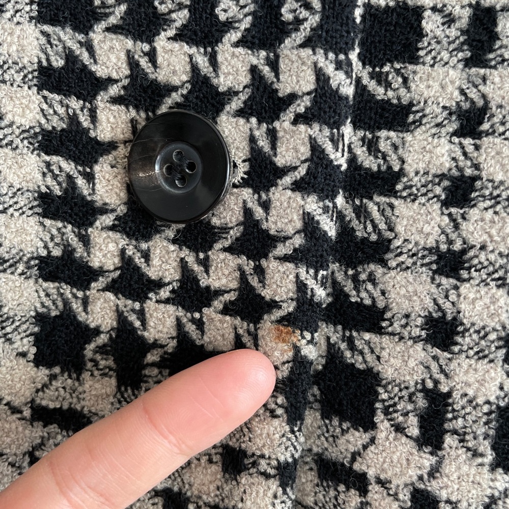 Escada houndstooth wool blazer jacket - Picture 11 of 13